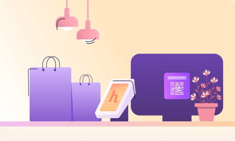 payment processing example coffee shop