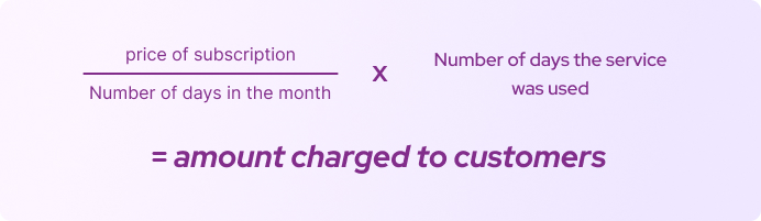 amount charged to customers