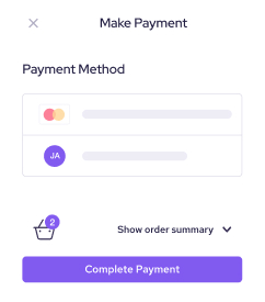 Accept make online payments illustration