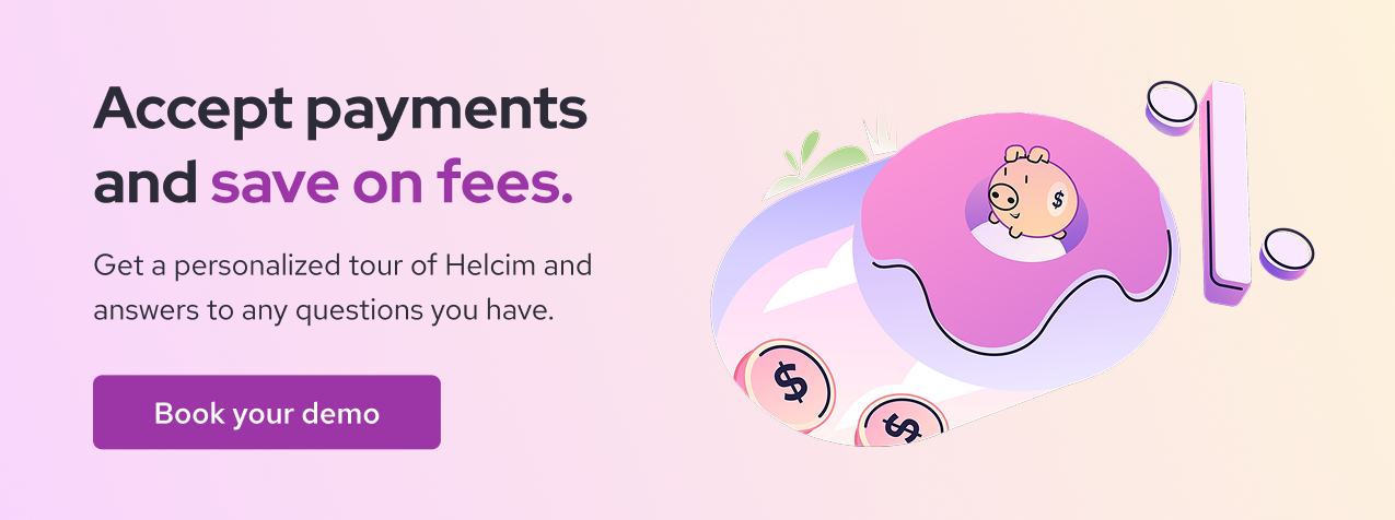 Book a demo to explore Helcim tap and chip card reader