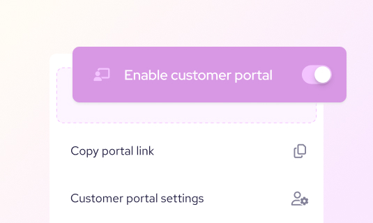 Customer portal illustration