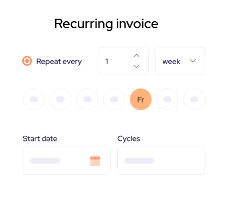Invoice hero recurring invoice