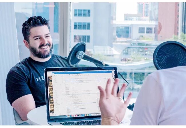 Helcim CEO Being Interviewed on a Podcast