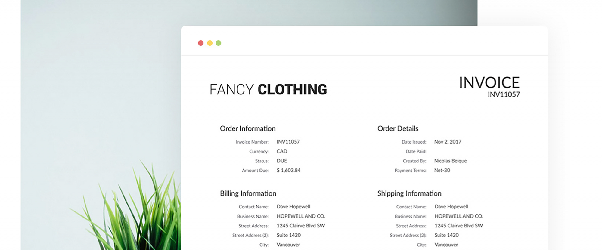 the basics of invoicing